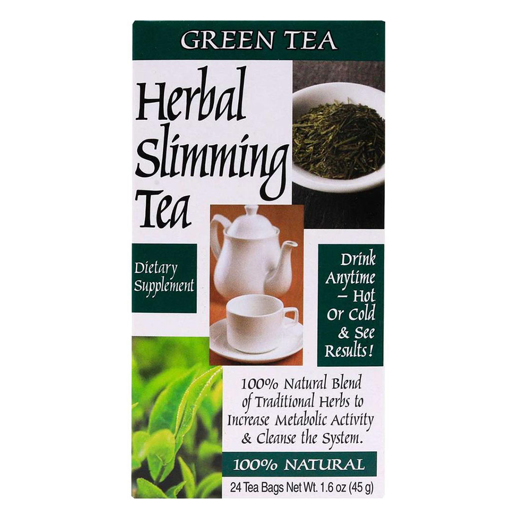 21st Century Herbal Slimming Tea Bag, Green Tea, Pack of 24's