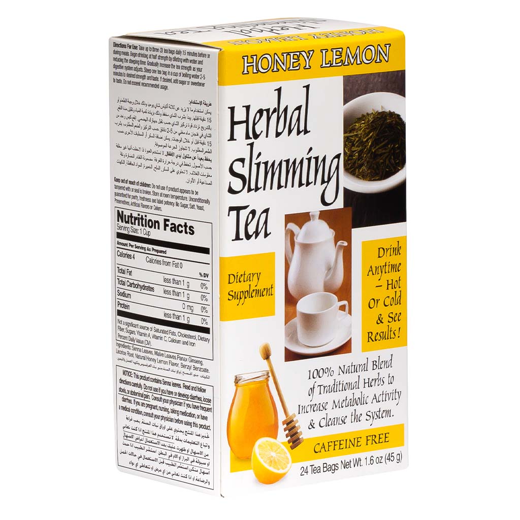 21st Century Herbal Slimming Tea Bag, Honey Lemon, Pack of 24's