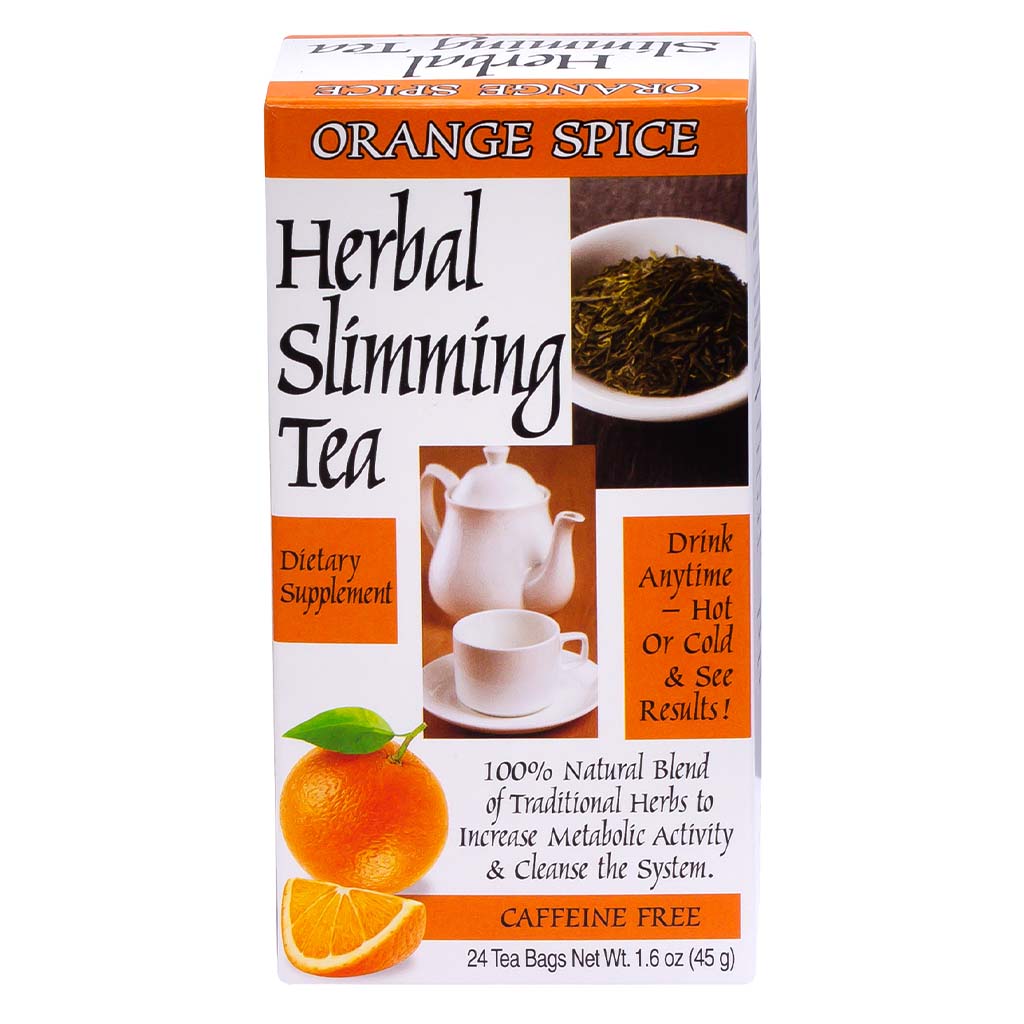 21st Century Herbal Slimming Tea Bag, Orange Spice, Pack of 24's