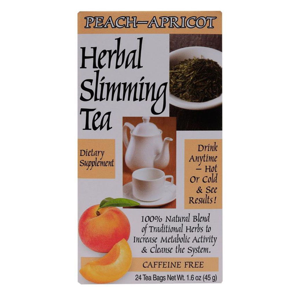 21st Century Herbal Slimming Tea Bag, Peach-Apricot, Pack of 24's