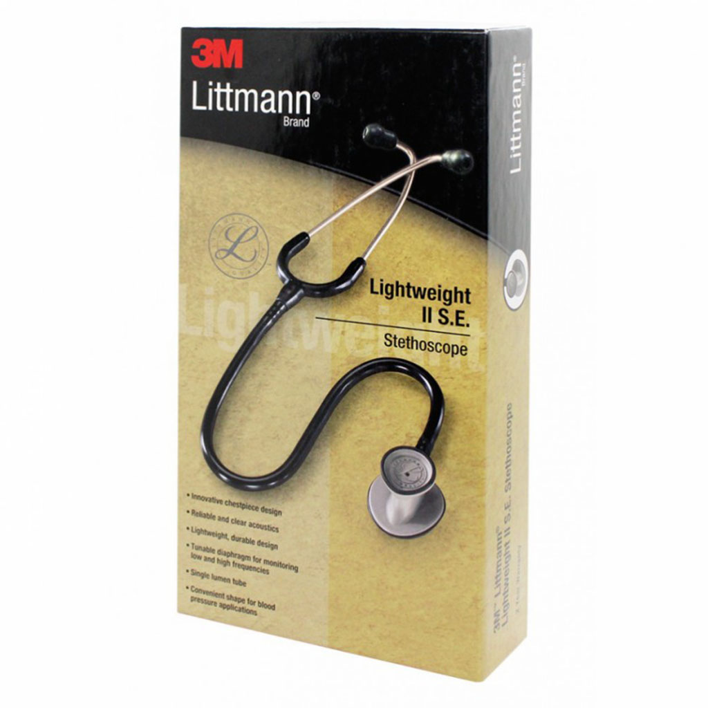 3M Littmann Lightweight II Stethoscope Black 2450