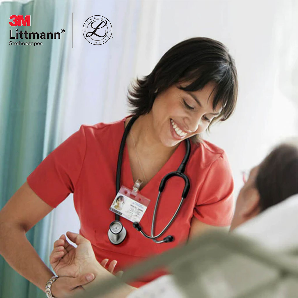 3M Littmann Master Cardiology Stethoscope Black 2160