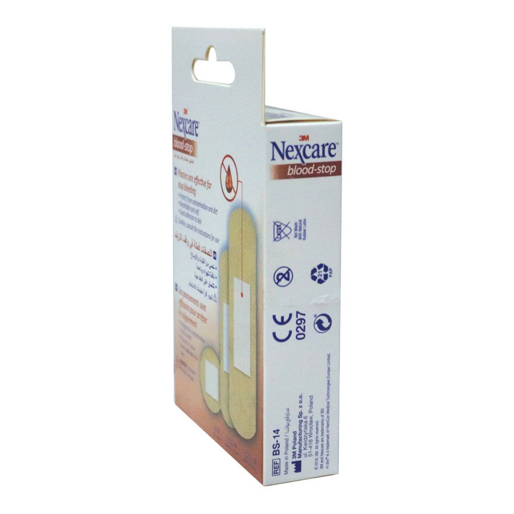 3M Nexcare Blood Stop Assorted Bandages 14's