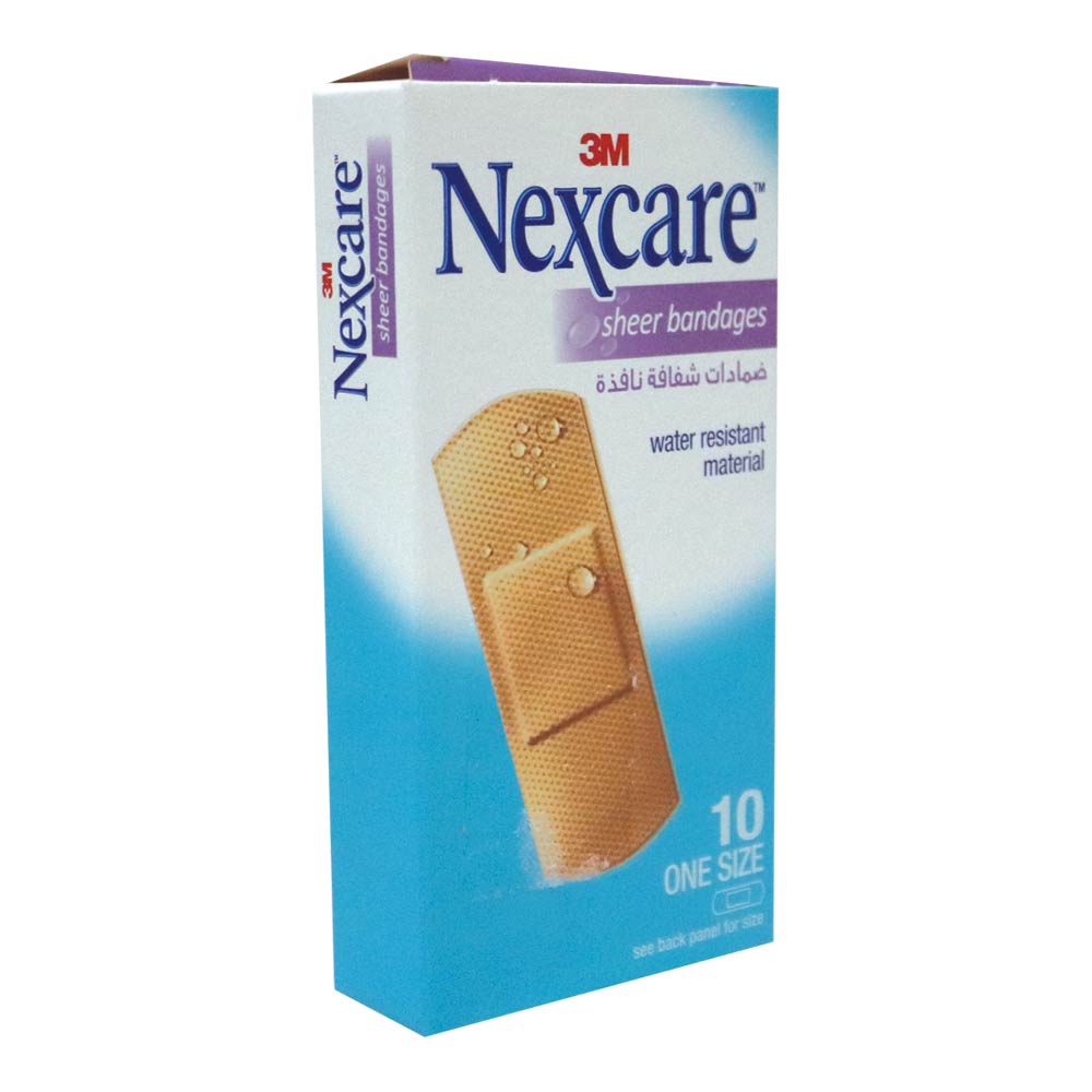 3M Nexcare Sheer Bandages 10's