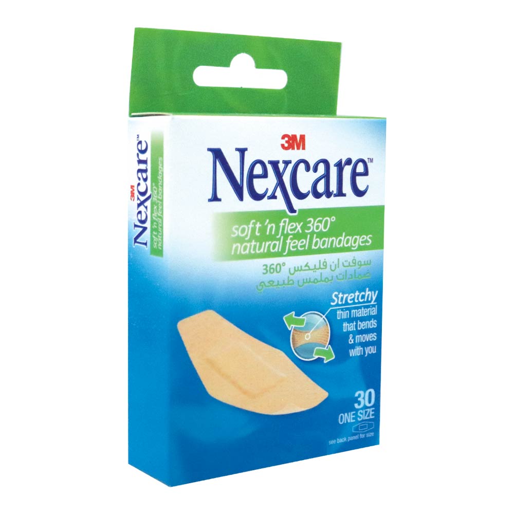 3M Nexcare Soft 'n Flex Bandage 572-30D 30's