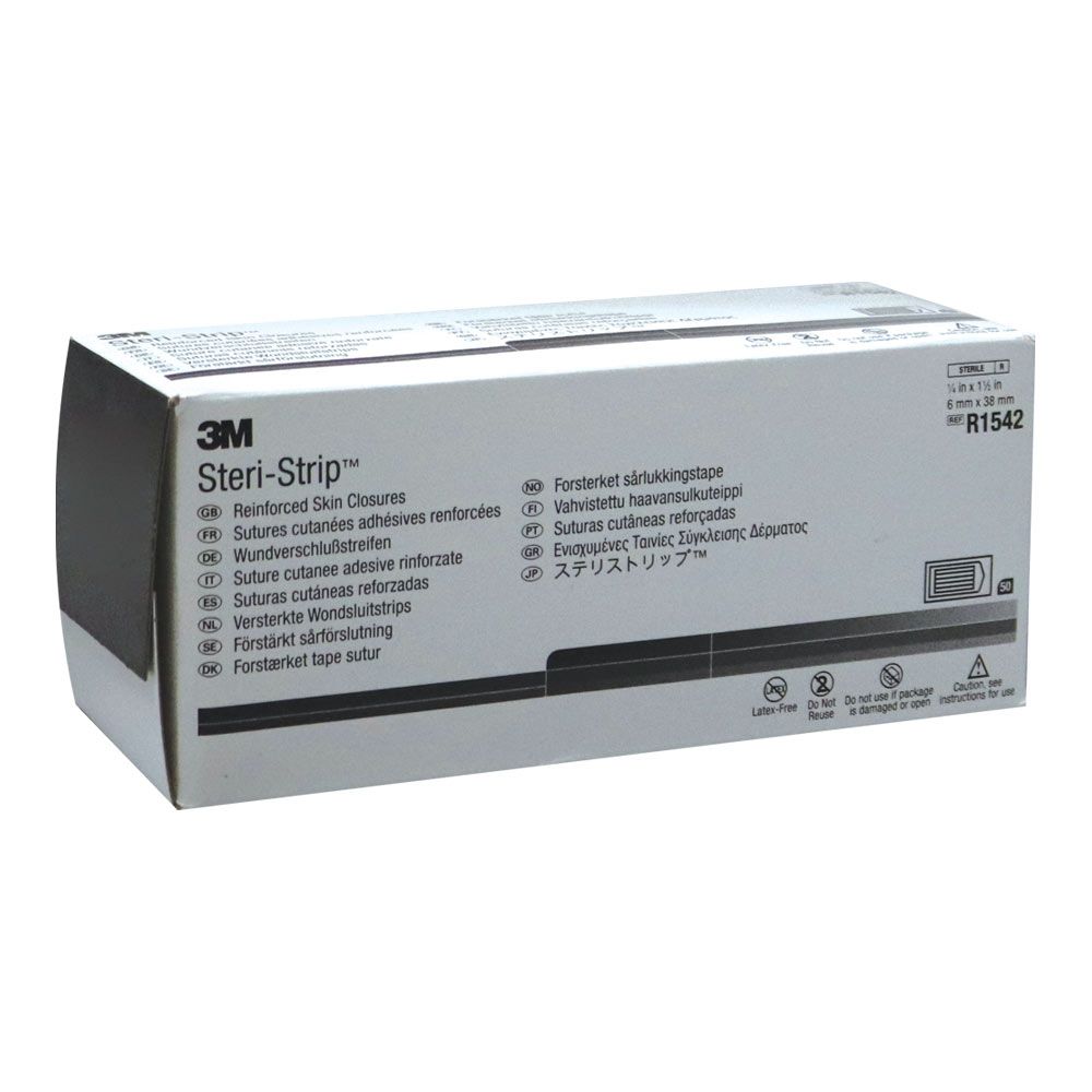 3M Steri-Strip 6 mm x 38 mm 50's