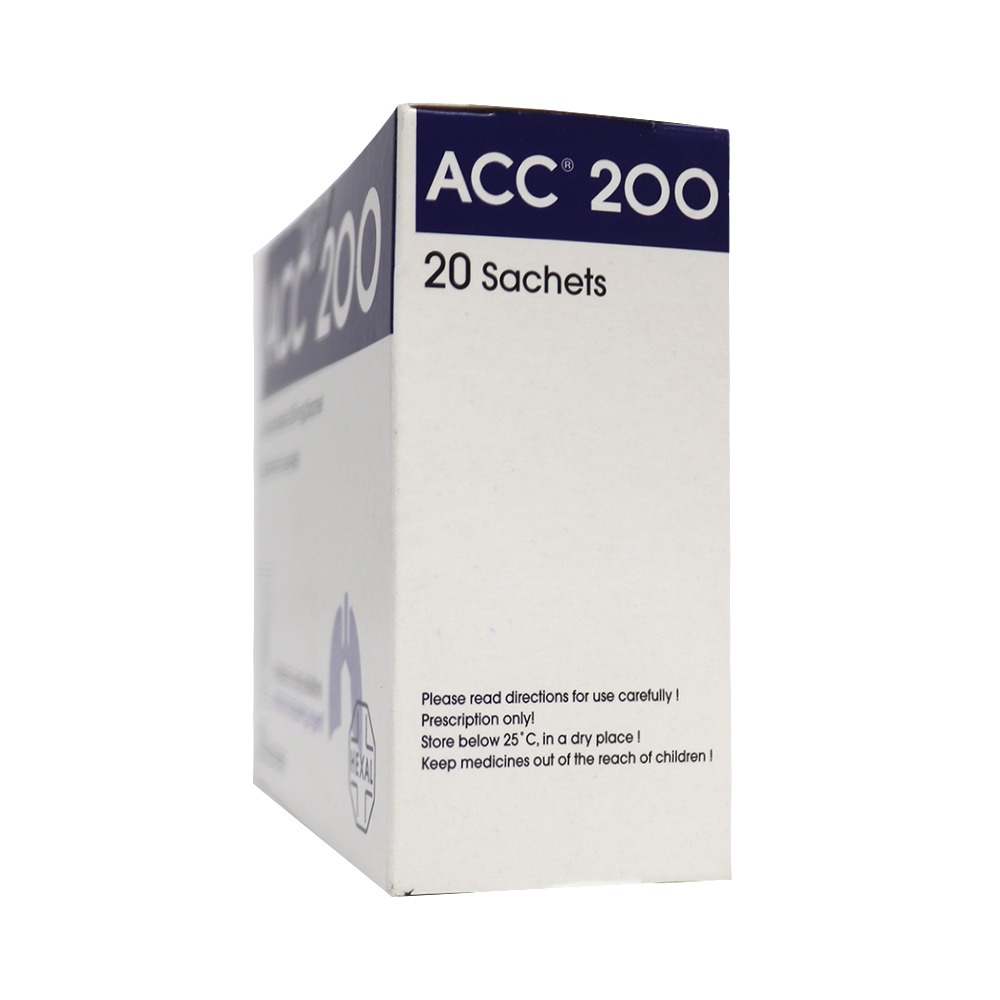 ACC 200 mg Sachet 20's