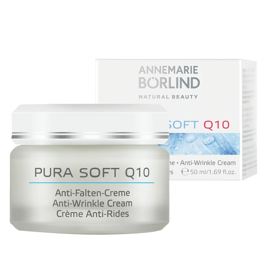 Annemarie Borlind Pura Soft Q10 Anti-Wrinkle Cream With Coenzyme Q10 & Vitamin E 50ml