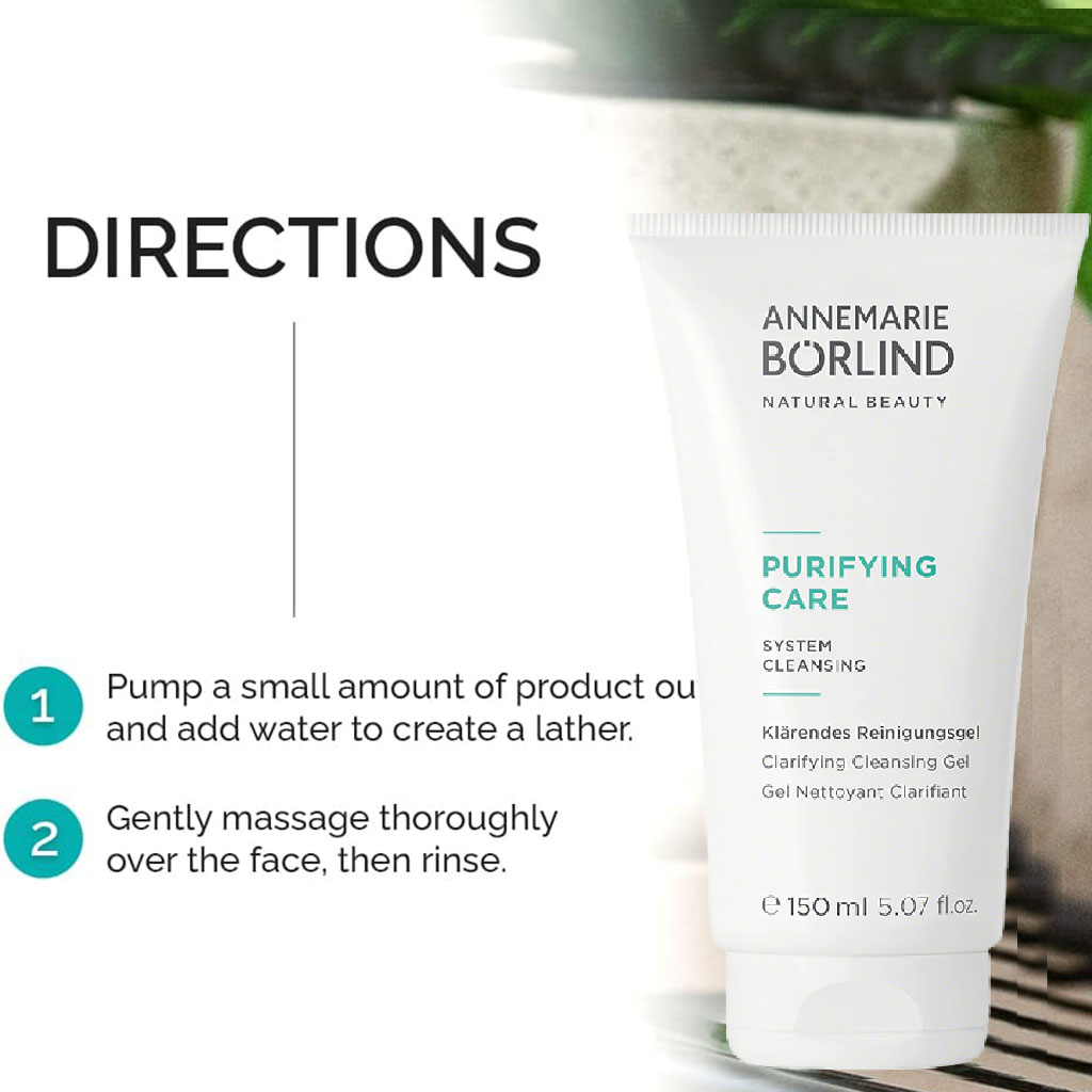 Annemarie Borlind Purifying Care Cleansing Gel For Blemish & Acne Prone Skin 150ml