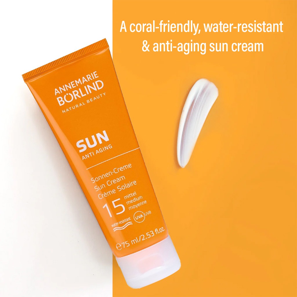 Annemarie Borlind Sun Anti Aging SPF15 Face Sunscreen Cream 75ml