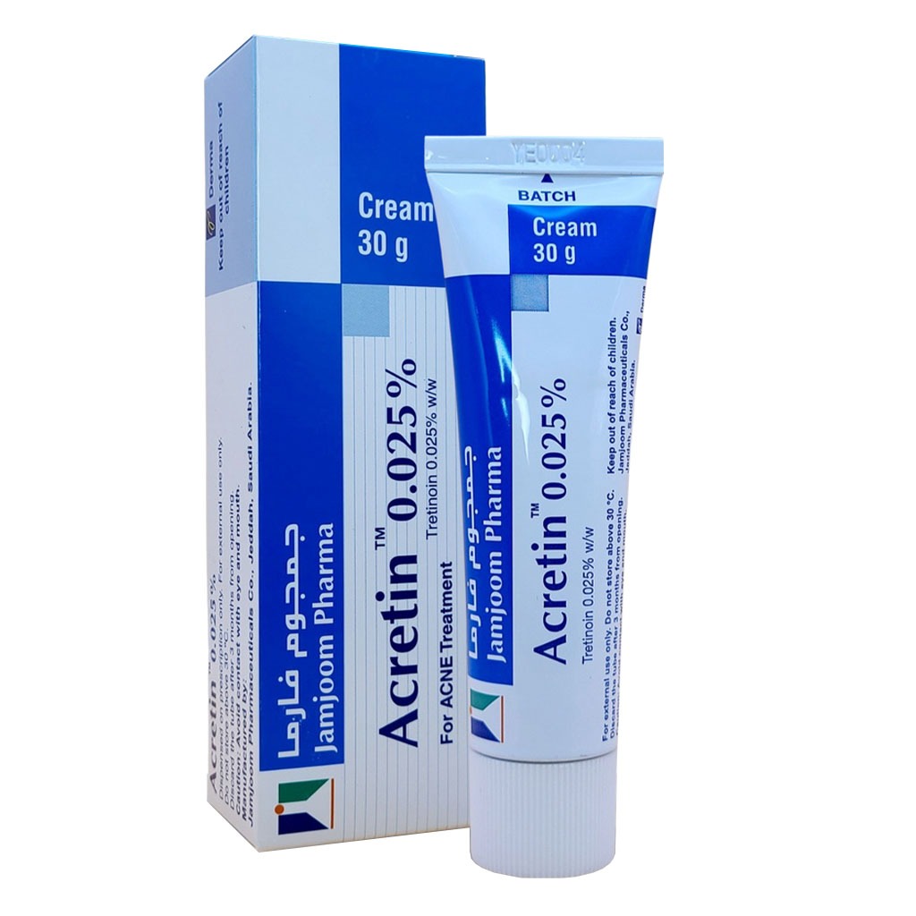 Acretin 0.025% Topical Cream 30g