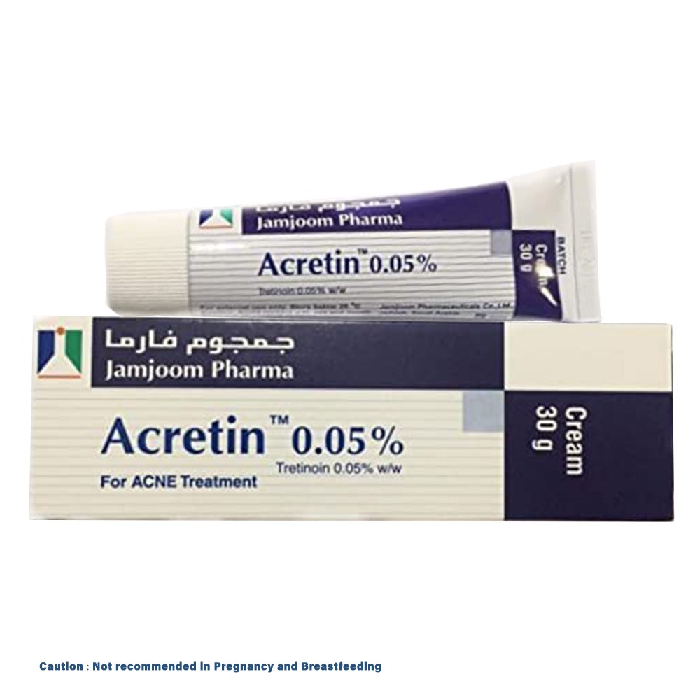 Acretin 0.05% Topical Cream 30g