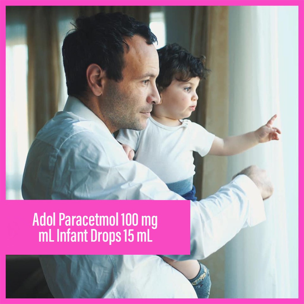 Adol Paracetmol 100 mg/ mL Infant Drops 15 mL