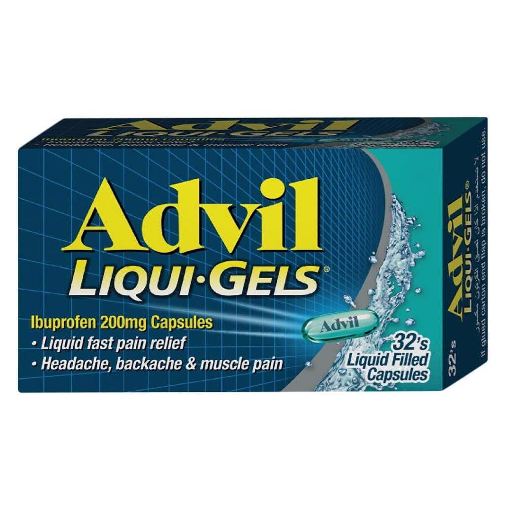 Advil 200 mg Liquigels 32's