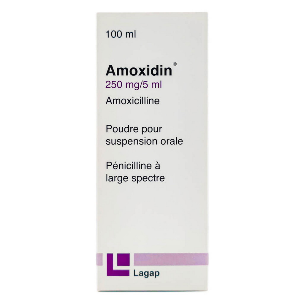 Amoxidin 250mg/5ml Powder For Oral Suspension 100ml