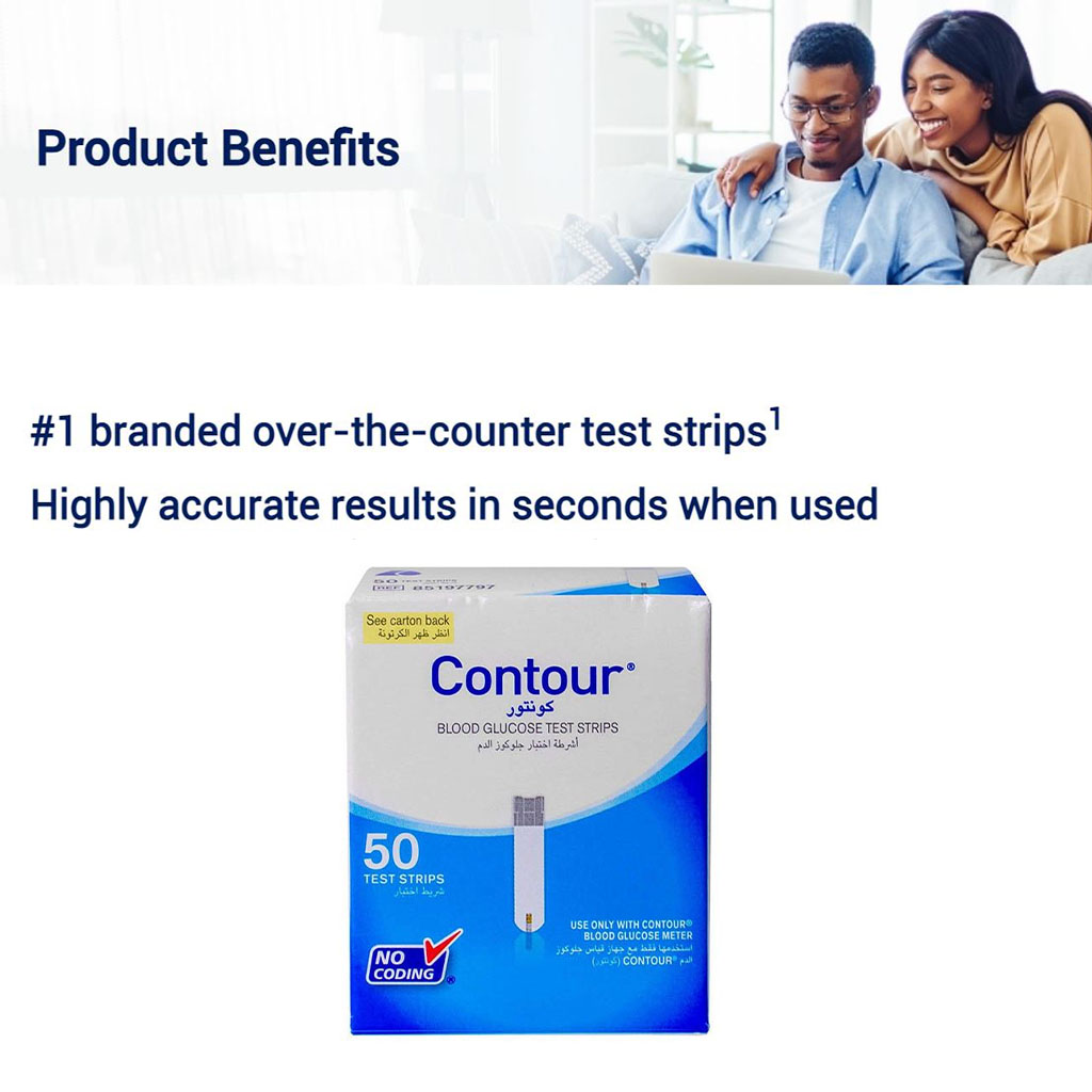 Ascensia Contour Strips 50's