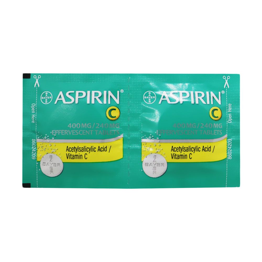 Aspirin C Effervescent Tablet 10's