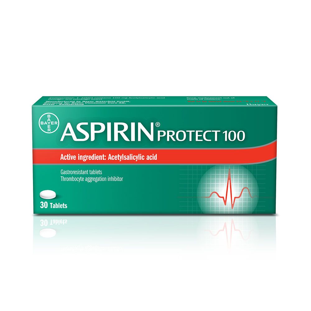 Aspirin Protect 100 mg Tablets 30's