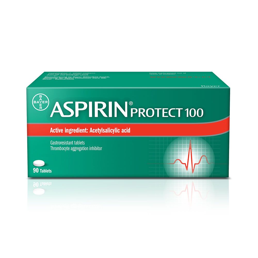 Aspirin Protect 100 mg Tablets 90's