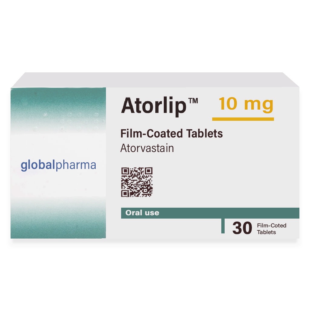 Atorlip 10mg Tablets, Pack of 30's