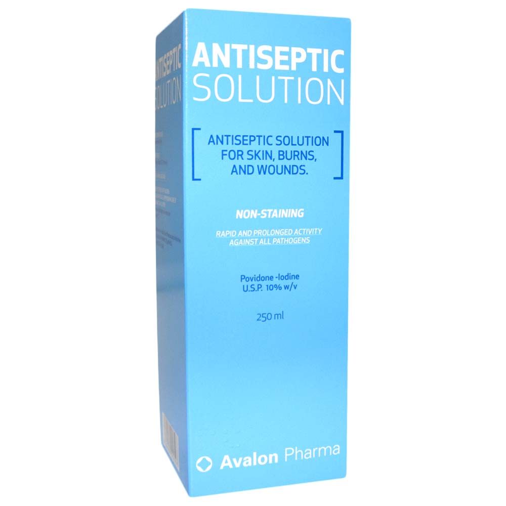 Avalon Antiseptic Povidine Iodine Solution 250ml