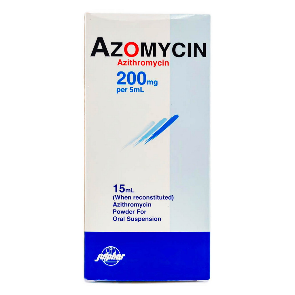 Azomycin 200mg/5ml Powder For Oral Suspension 15ml