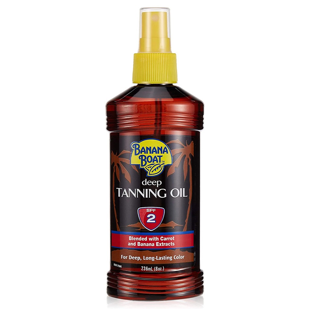Banana Boat SPF2 Deep Tanning Oil 236 mL