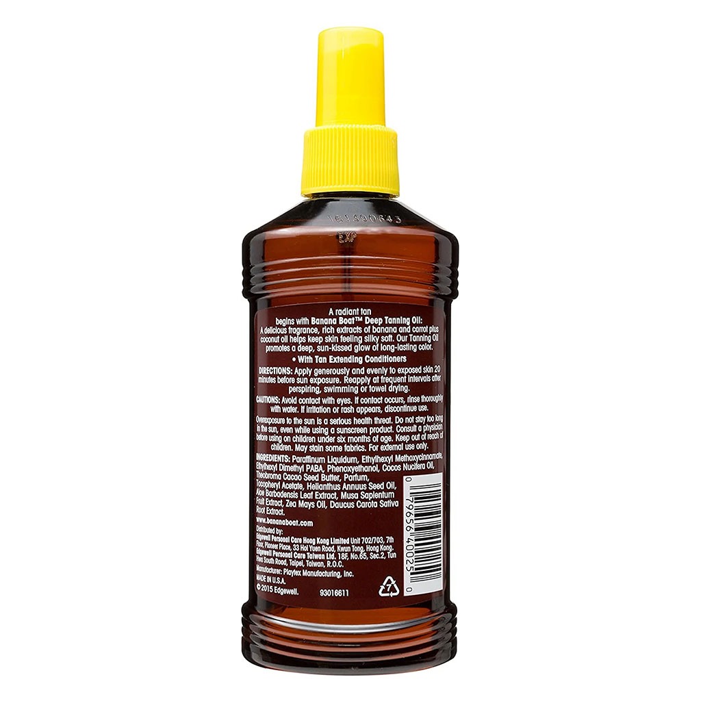 Banana Boat SPF4 Deep Tanning Oil 236 mL