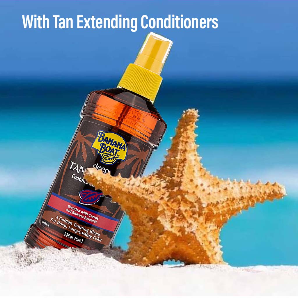 Banana Boat Deep Golden Tanning Oil 236 mL