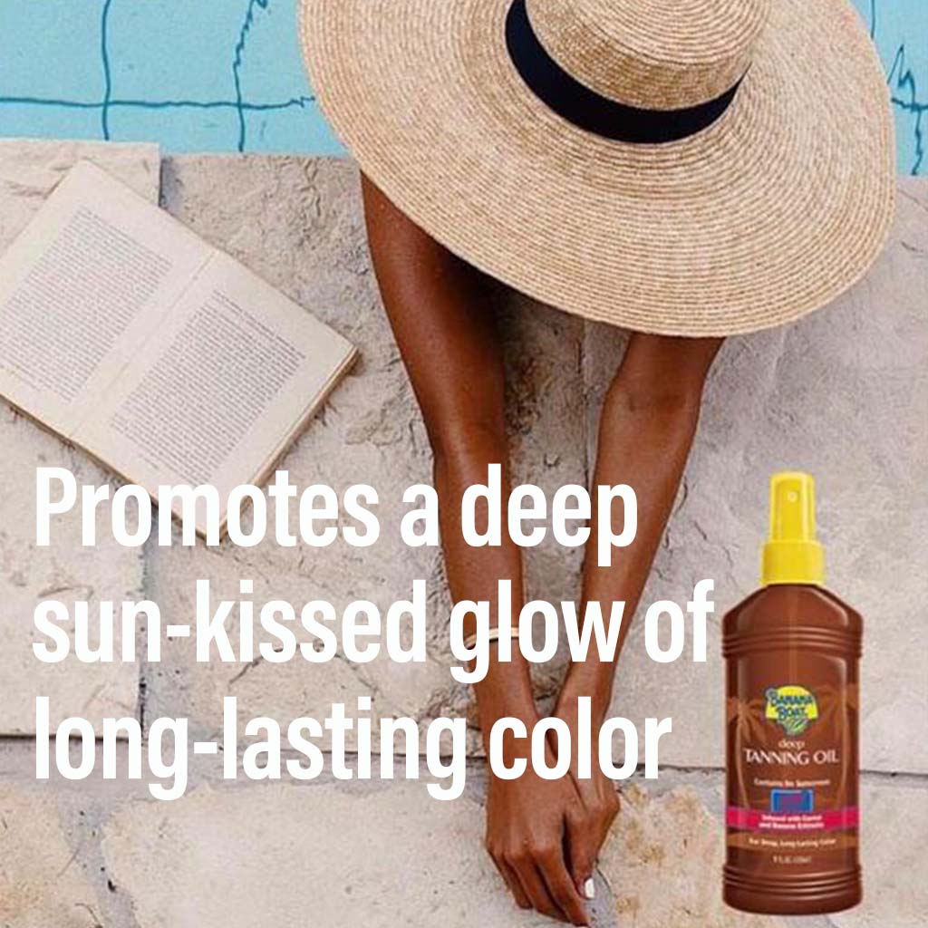 Banana Boat Deep Golden Tanning Oil 236 mL