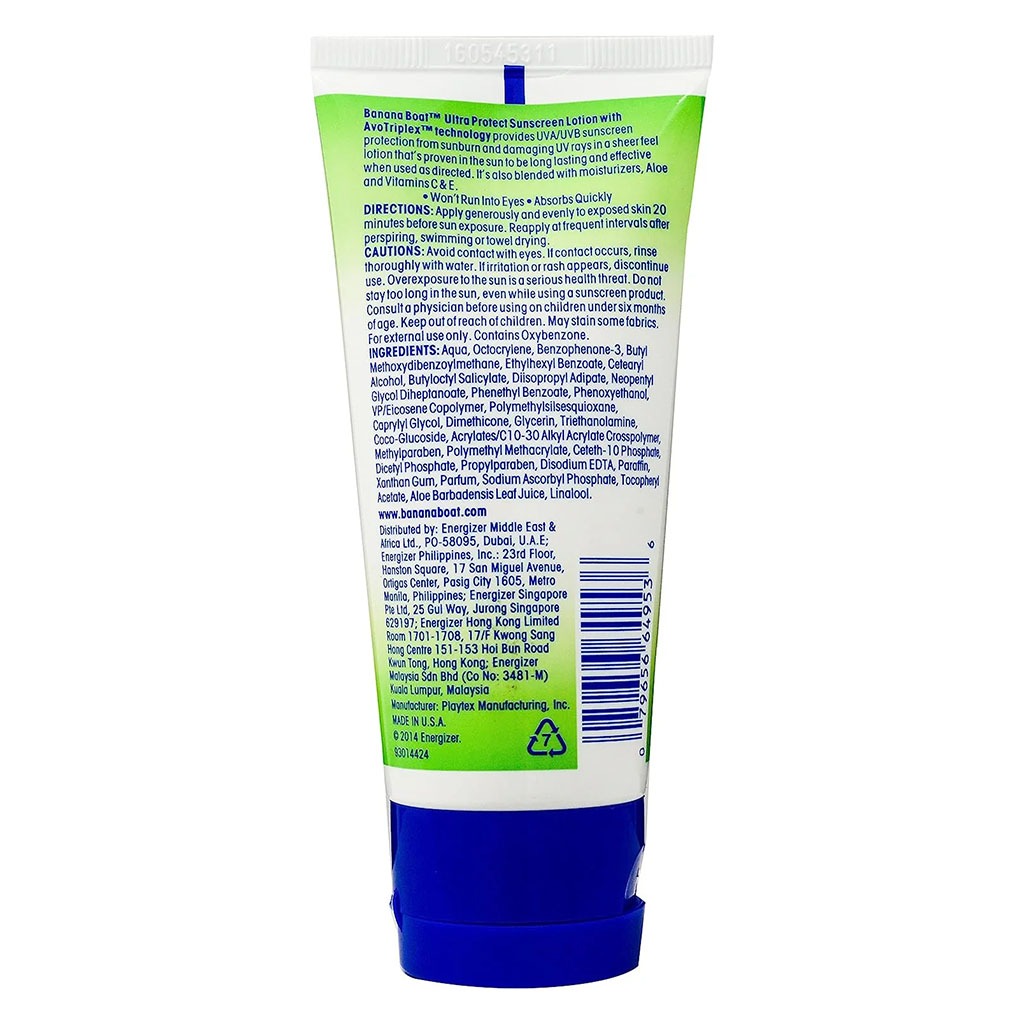 Banana Boat Ultra Protect SPF30 Sunscreen Lotion 90 mL