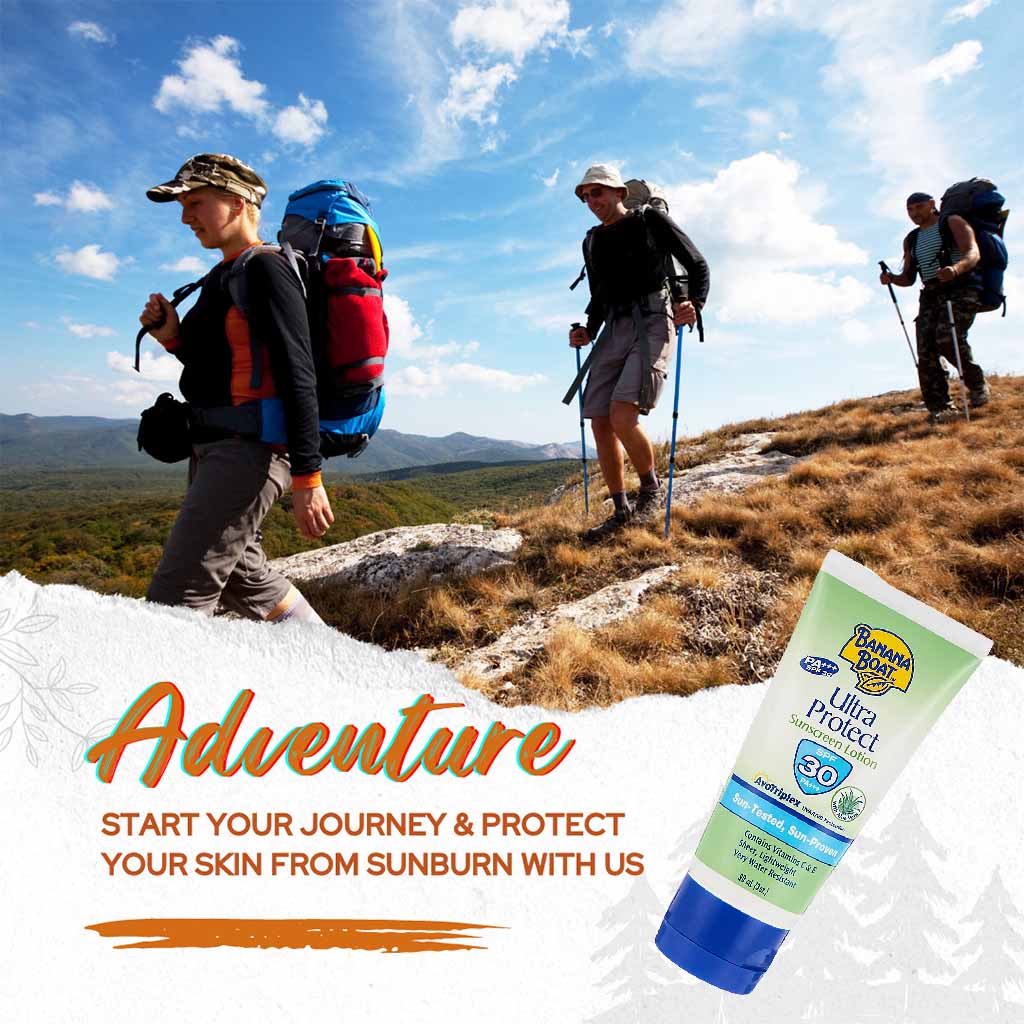 Banana Boat Ultra Protect SPF30 Sunscreen Lotion 90 mL