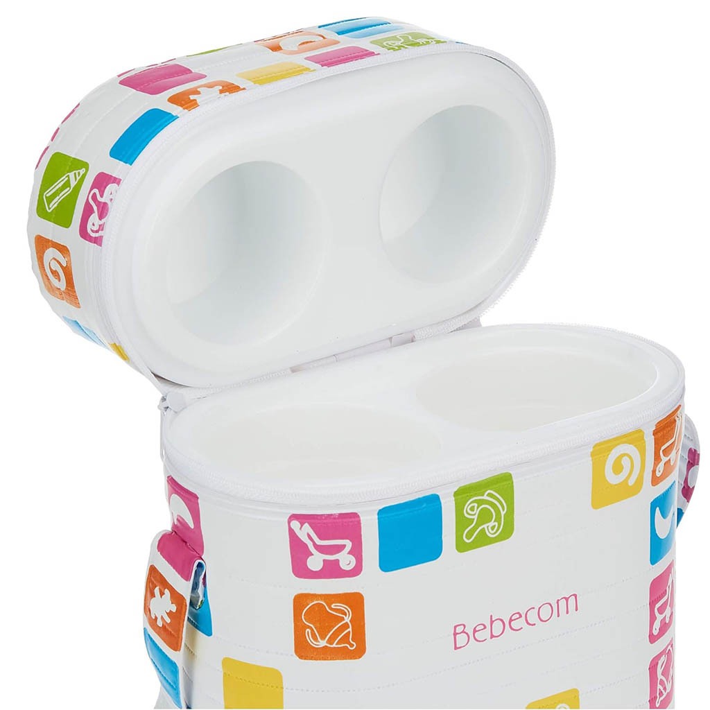 Bebecom Bottle Heat Retainer Double Bottle Warmer, Pack of 1's