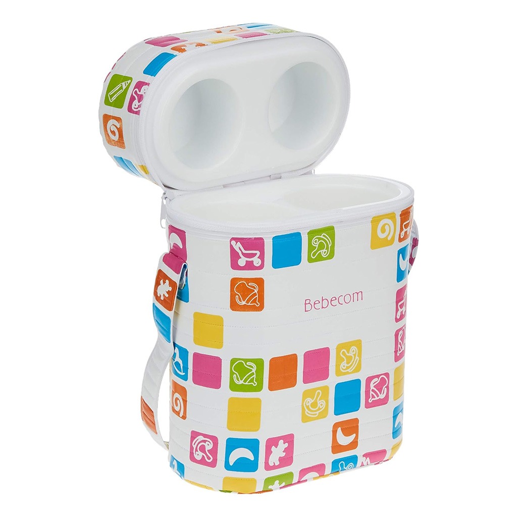 Bebecom Bottle Heat Retainer Double Bottle Warmer, Pack of 1's