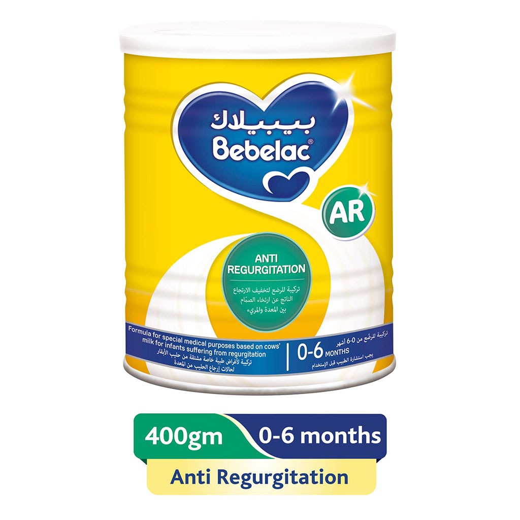 Bebelac AR Anti Regurgitation Infant Milk Formula For 0 To 6 Months Baby 400g