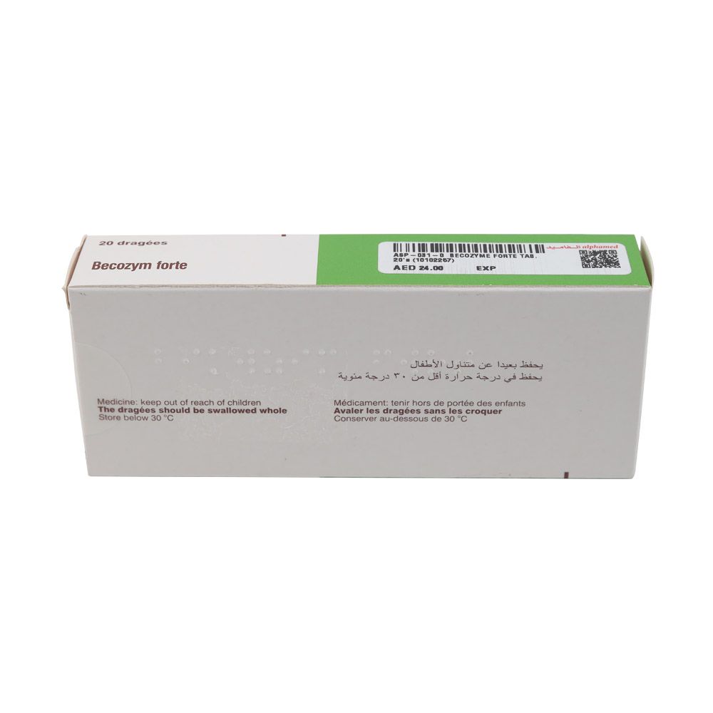 Becozyme Forte Tablets 20's