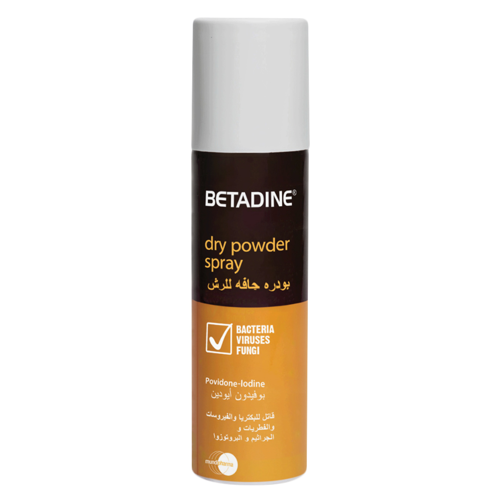 Betadine Povidone Iodine Dry Powder Spray 55g