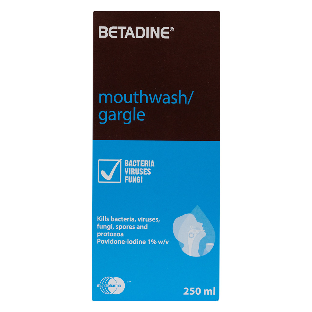 Betadine Mouthwash/Gargle 250 mL