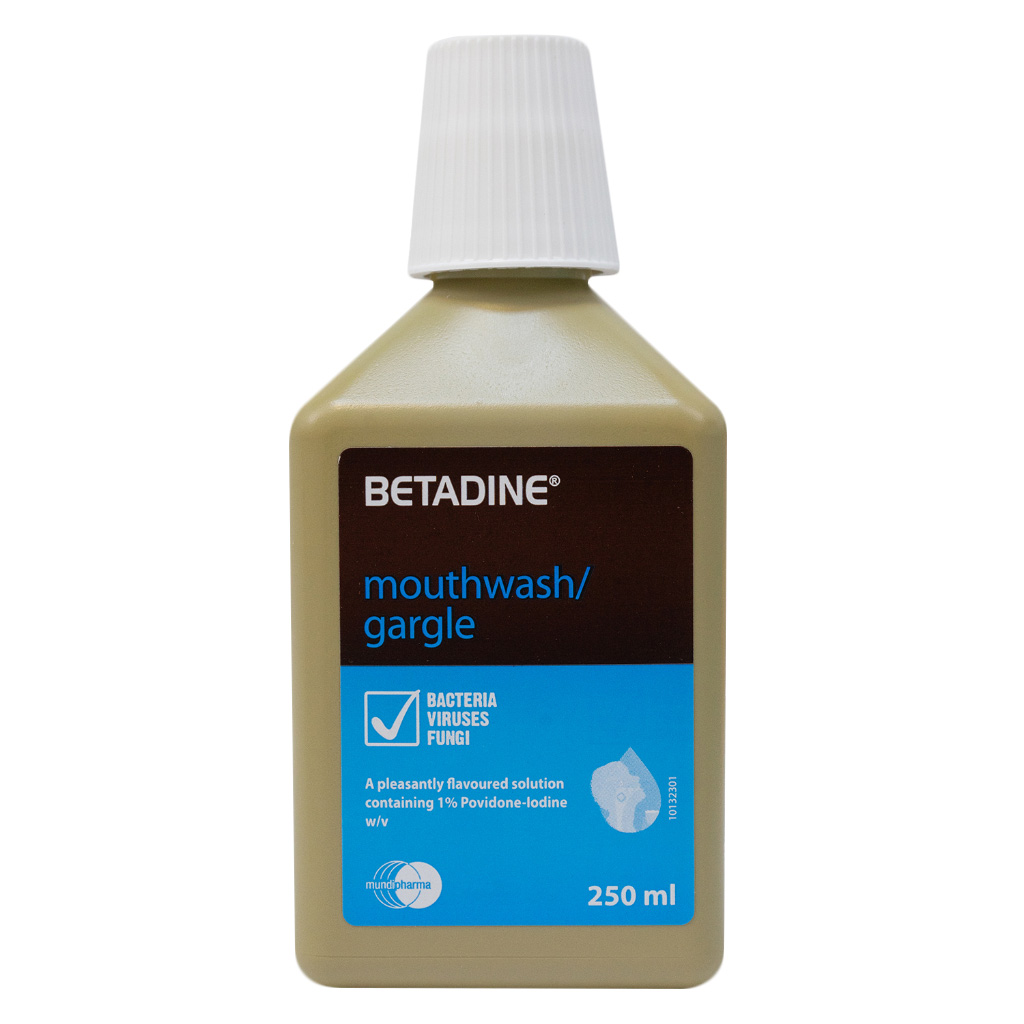 Betadine Mouthwash/Gargle 250 mL