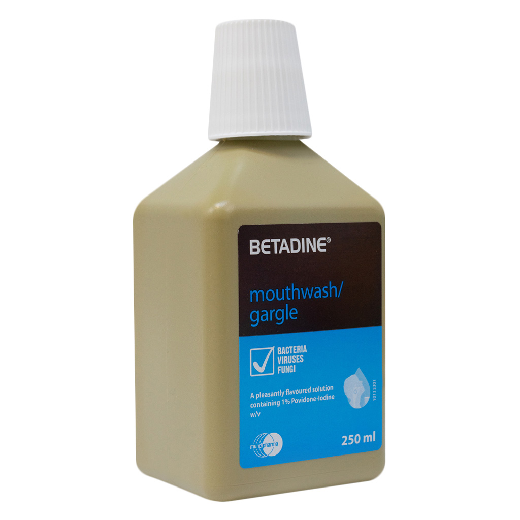 Betadine Mouthwash/Gargle 250 mL