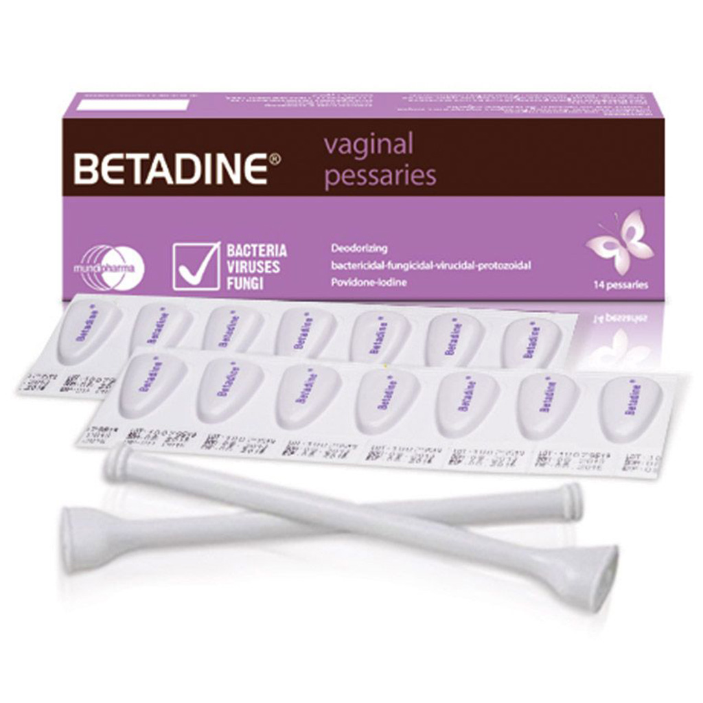 Betadine Vaginal Pessaries 14's
