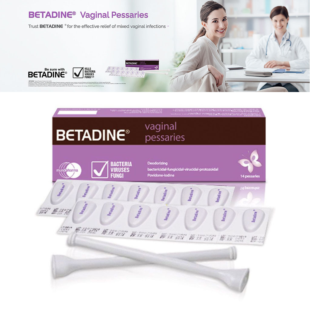 Betadine Vaginal Pessaries 14's
