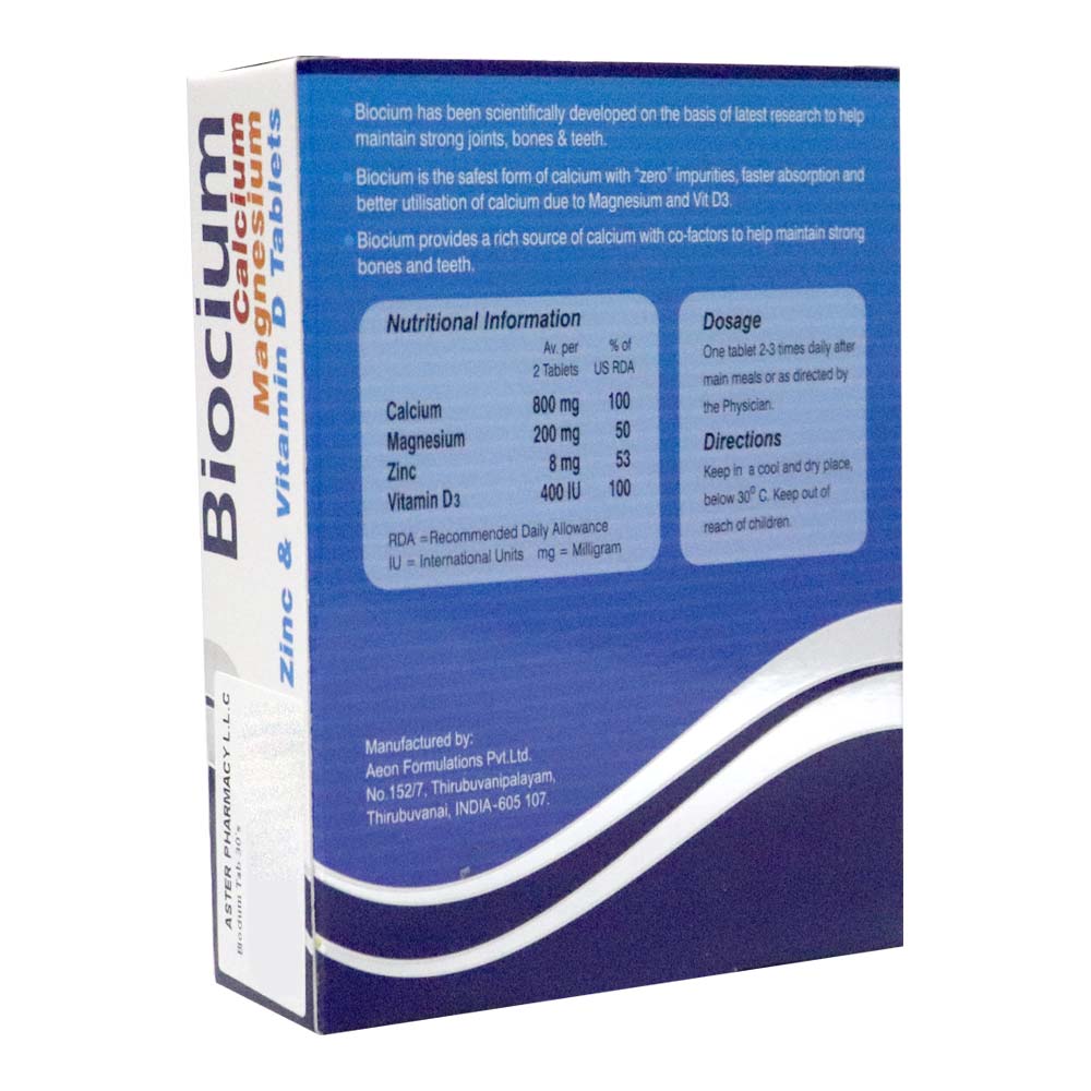 Biocium Tablets 30's