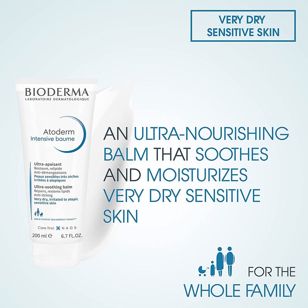 Bioderma Atoderm Intensive Ultra-soothing Balm For Atopic Skin 200 mL