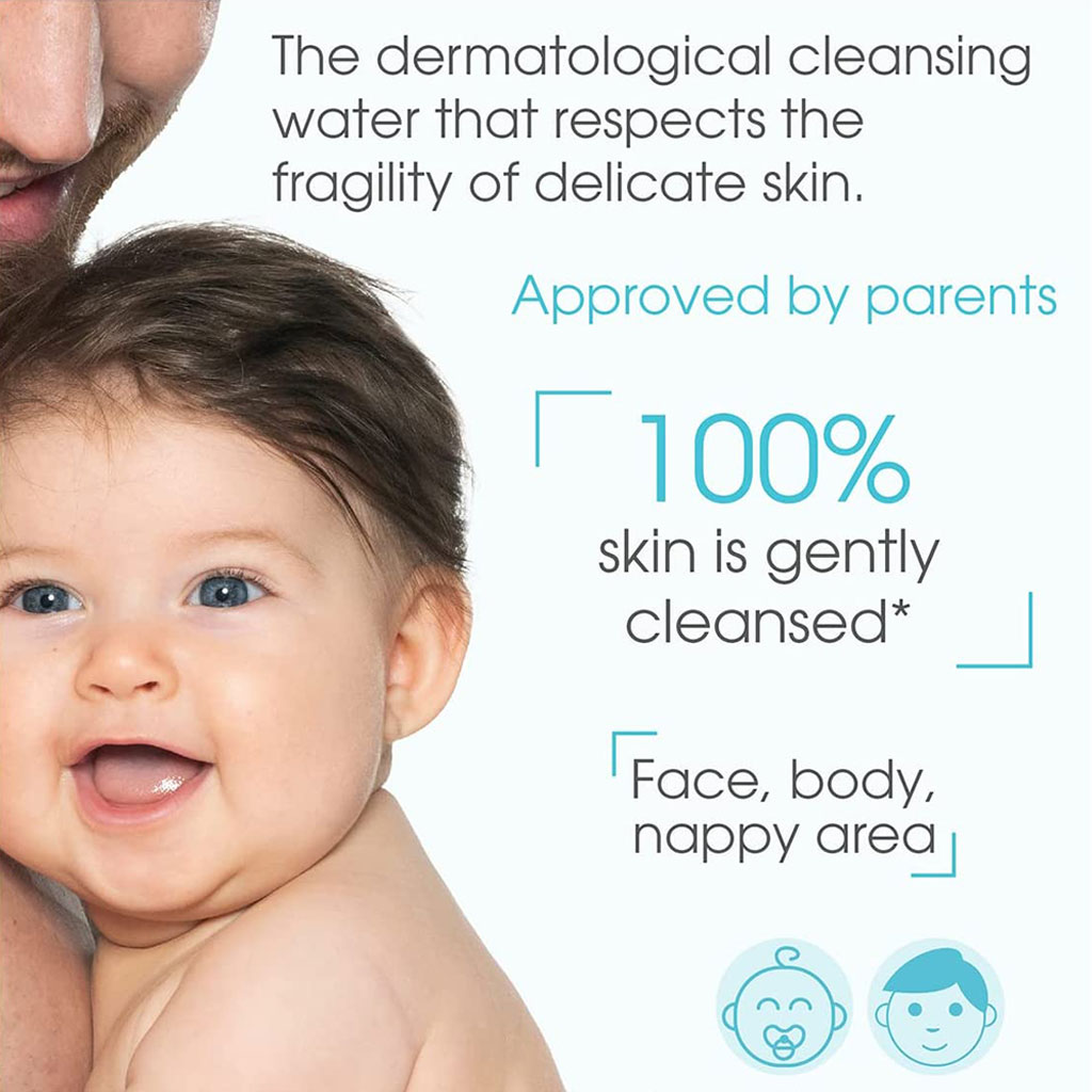 Bioderma ABCDerm H2O Micellar Water Cleanser For Baby & Children 100ml