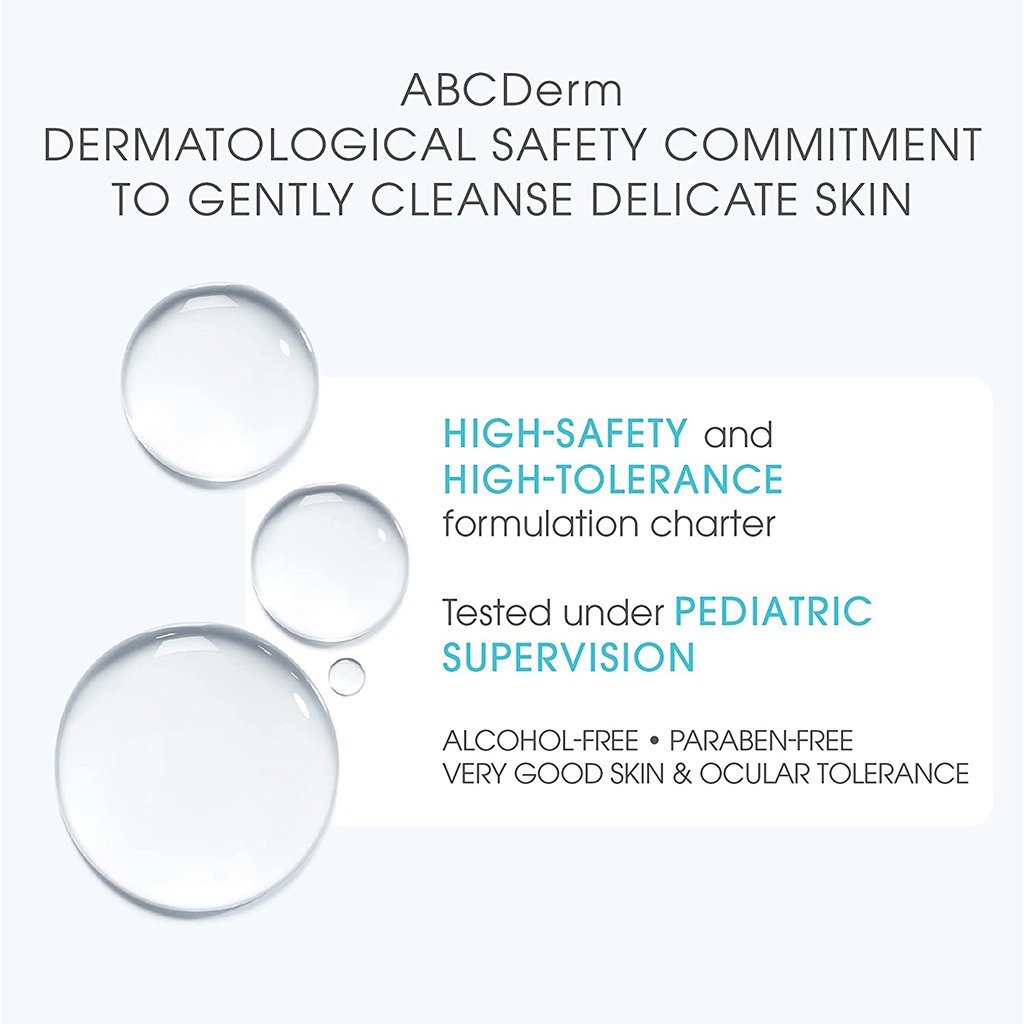 Bioderma ABCDerm H2O Micellar Water Cleanser For Baby & Children 1000ml