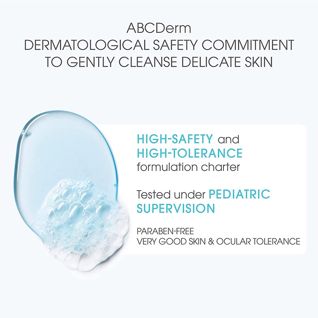 Bioderma ABCDerm Mild Cleansing Foaming Gel For Babies & Children 1 L