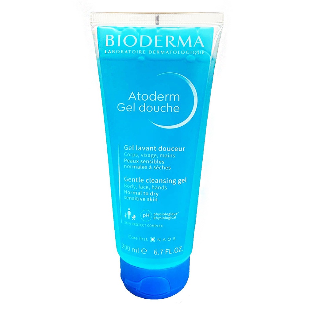 Bioderma Atoderm Gentle Cleansing Shower Gel For Normal & Dry Skin 200ml