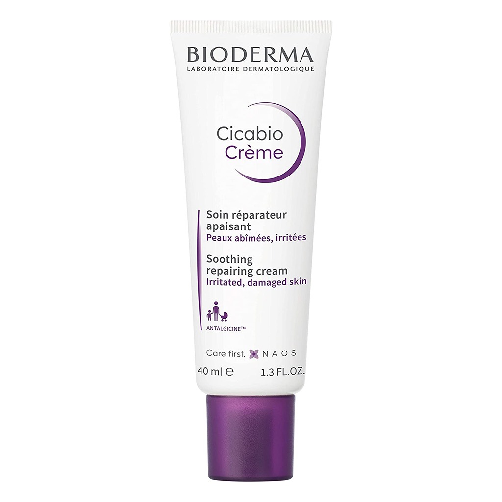 Bioderma Cicabio Soothing Repair Cream For Irritated And Damaged Skin 40ml