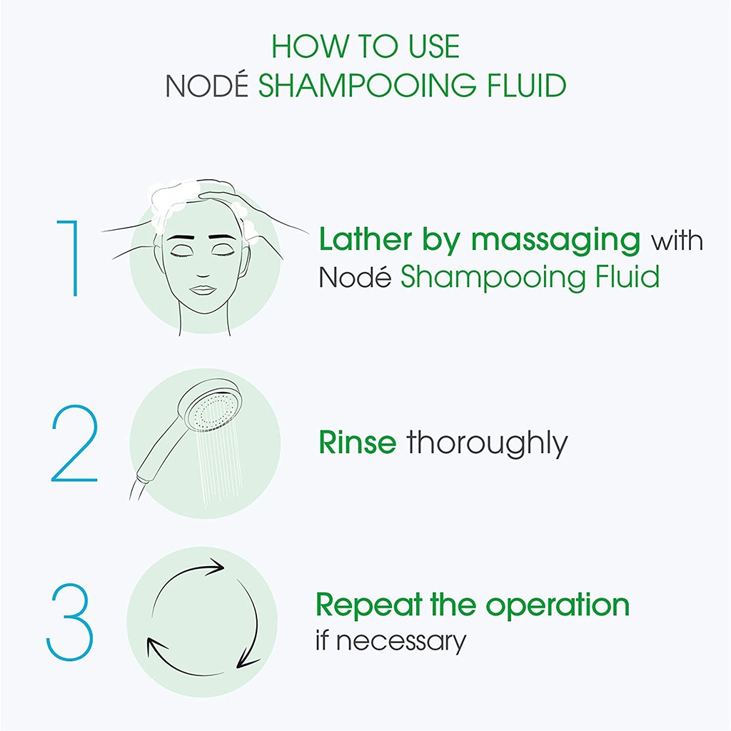 Bioderma Node Non-Detergent Fluid Shampoo For Sensitive Scalp 200ml